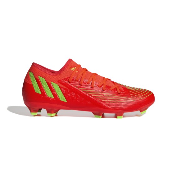 Adidas red FG 3 PREDATOR EDGE.3 L FG solred green Rottöne