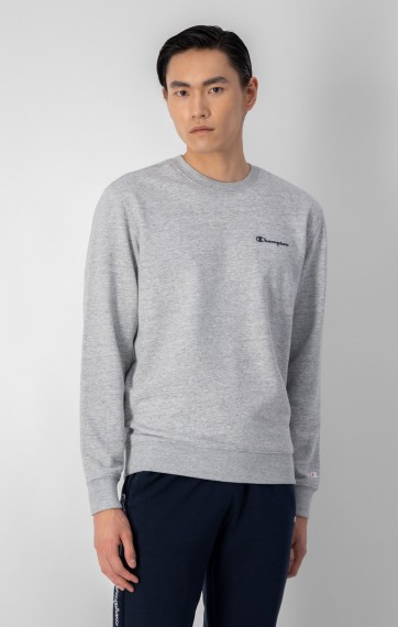 Crewneck Sweatshirt grey mel em021 