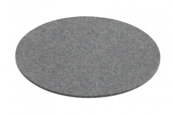 HEY SIGN Sitzauflage rund 35 cm Anthrazit 01 