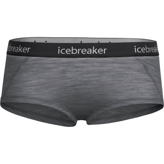 Icebreaker W Sprite Hot Pants gridstone Gritstone HTHR