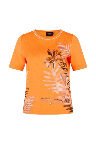 T-Shirt plaz. Blume mango 6 