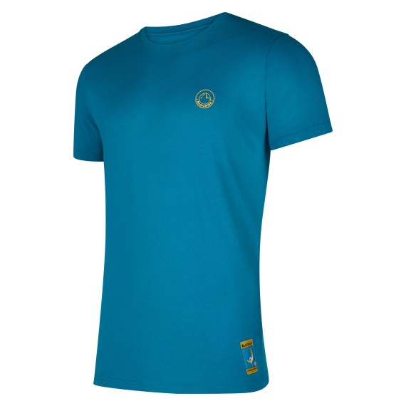 M Climbing Moon T blue Turchese/Giallo 