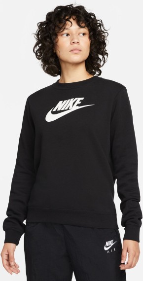 Nike W NSW CLUB FLC SWEAT CRW b/w