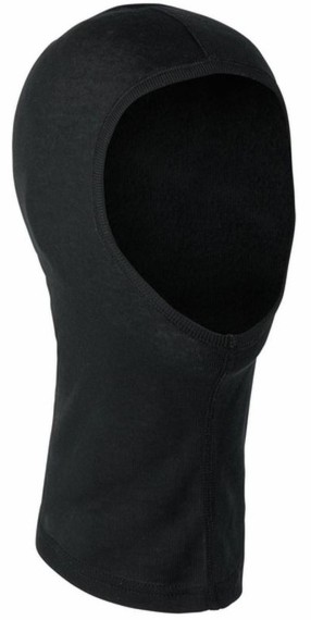 Facemask warm blk black 