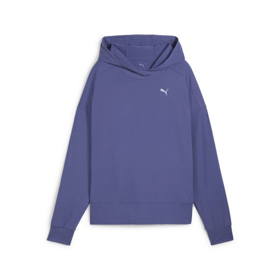 CLOUDSPUN HOODIE viola FIZZY YELLOW-PUMA BLACK 