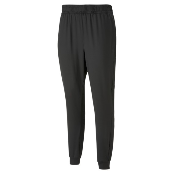 * M Fit Poly Jogger blk 