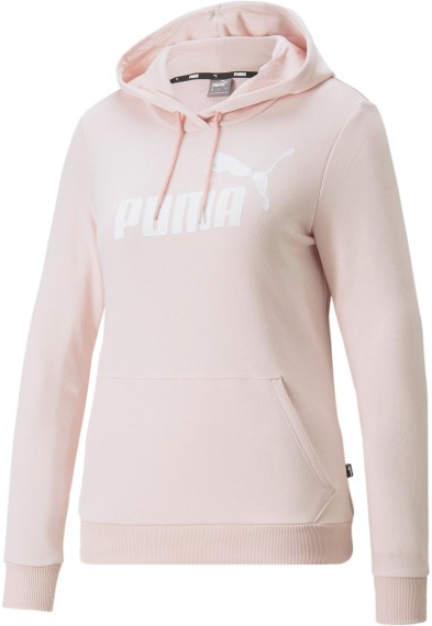W ESS Logo Hoodie TR chalk pink  BAJA BLUE-.AOP 