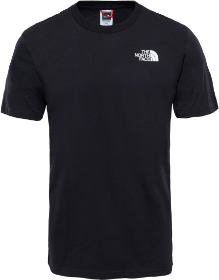 M S/S SIMPLE DOME TEE blk TNF BLACK 