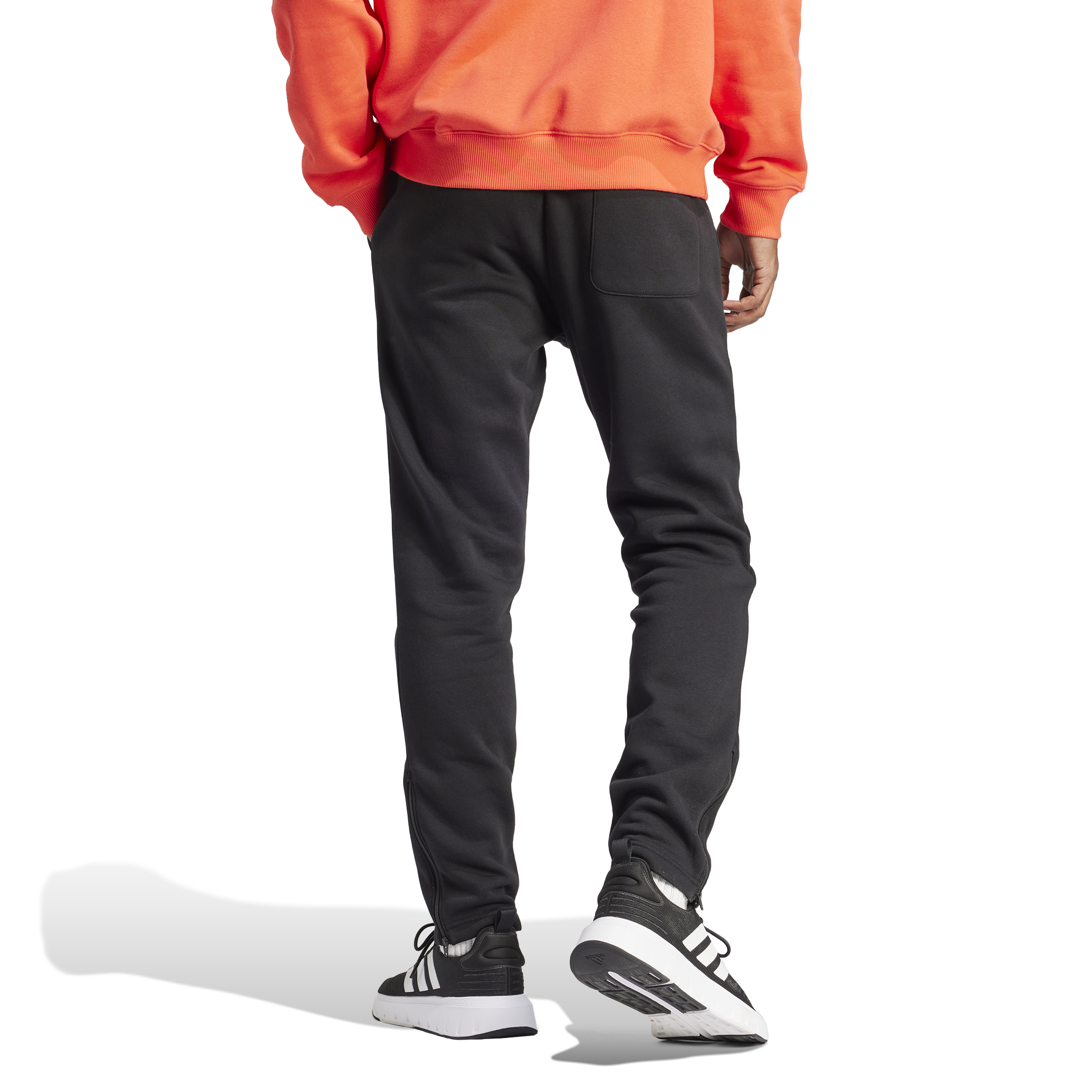Black and orange adidas pants online